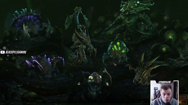 Прохождение StarCraft 2 Heart of the Swarm gameplay. Мои мутации ласт миссия (ветеран) Старкрафт 2 смотреть онлайн