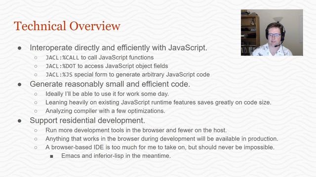 JACL: A Common Lisp For Developing Single Page Web Applications