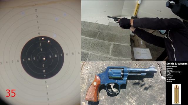 TEST: Revolver Smith & Wesson Model 10 à 25m (TAR) смотреть онлайн