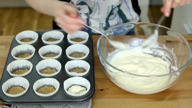 Летний чизкейк / Мини чизкейки с вишневым желе / Чизкейк который всегда получается