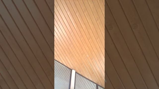 Металлический сайдинг на потолке. смотреть онлайн
