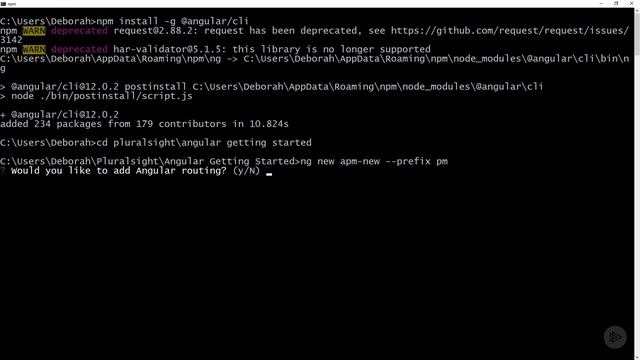 Angular Creating an Angular Application Using the Angular CLI смотреть онлайн