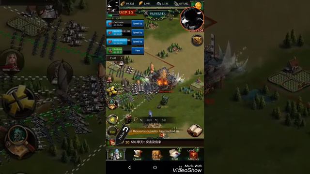Clash of Kings - Kingdom Conquest 573 vs 1501 - Kill the Guard смотреть онлайн