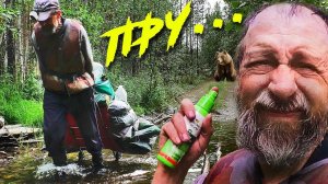 #21 Волок в озеро Серяк | Пожар на острове | Канда - Кукса 2020
