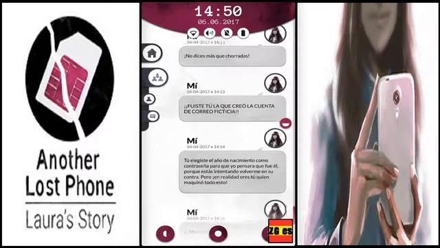Another Lost Phone Laura´s Story Ep.3 El Power Job messeger de Laura B. смотреть онлайн