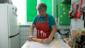 Творожное тесто для пирожков.