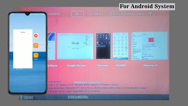 M8 - Android - Wireless HDMI Display Dongle Adapter смотреть онлайн