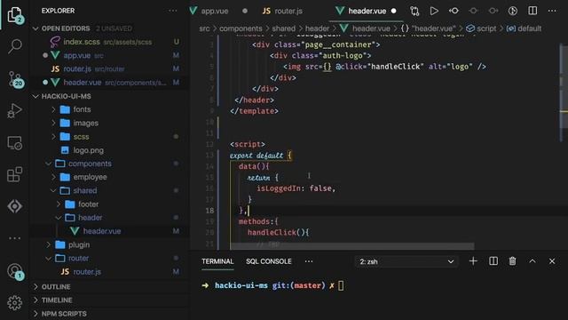 Vue JS Designing layout #35 смотреть онлайн