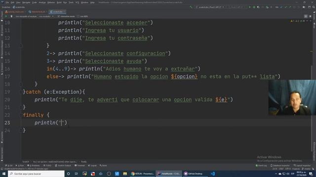 Excepciones en kotlin (Curso de Kotlin desde cero [19])??? смотреть онлайн