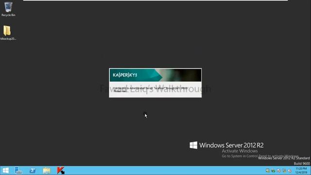 Kaspersky - How To Backup And Restore Kaspersky Administration Server Data - Step By Step