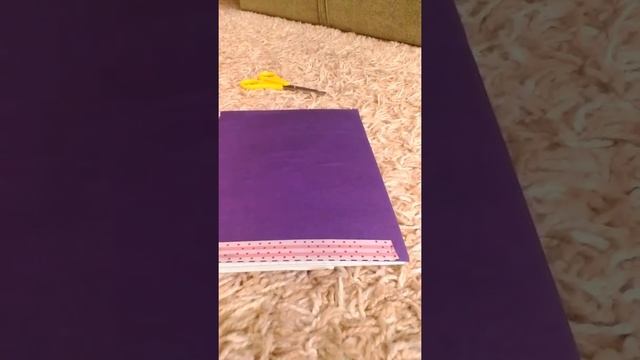 Делаем тетрадку своими руками! смотреть онлайн