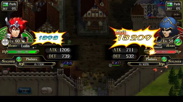 Langrisser M - Time Rift Normal 10-8, 'Win within 9 rounds' смотреть онлайн