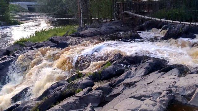 Водопад (р.Тохмайоки) смотреть онлайн