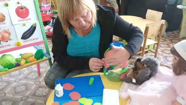 Аплікація "Консервування овочів на зиму" смотреть онлайн