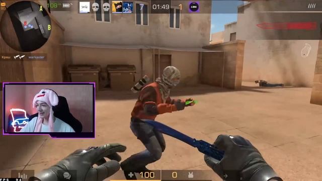 1 САМЫЙ БЫСТРЫЙ против 5 САМЫХ МЕДЛЕННЫХ ИГРОКОВ в STANDOFF 2 0.19.0 смотреть онлайн