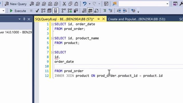 Introduction to SQL Server - Inner Join - Lesson 38 смотреть онлайн