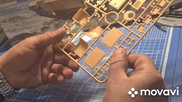 U.S. ARMY M1A1 ABRAMS TUSK MAIN BATTLE TANK (MENG 1:35) ОБЗОР что в коробке