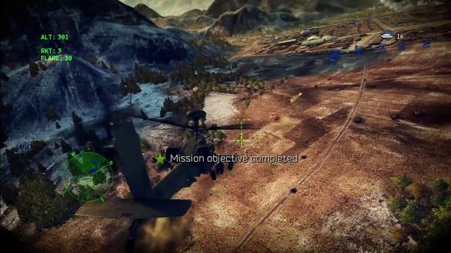 Apache: Air Assault XBOX360 gameplay HD смотреть онлайн