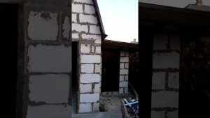 Строительство гаража с мансардной крышей