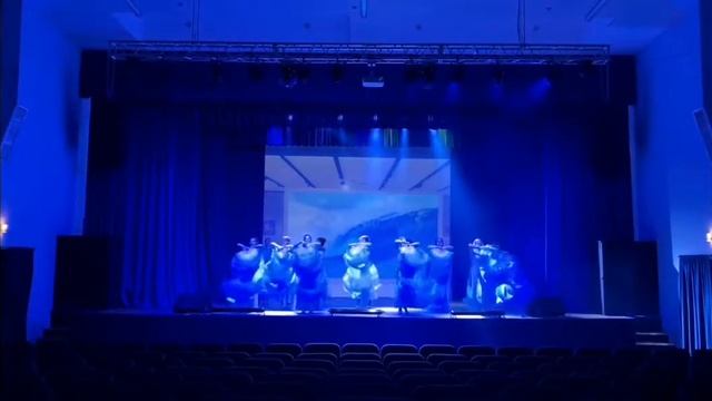 Танец "вееров" стихия воды. Борисоглебск смотреть онлайн