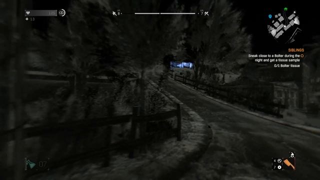 Dying Light - Siblings: Sneak Close To a Bolter & Get a Tissue Sample (Feeding Map) Night Vision PS смотреть онлайн