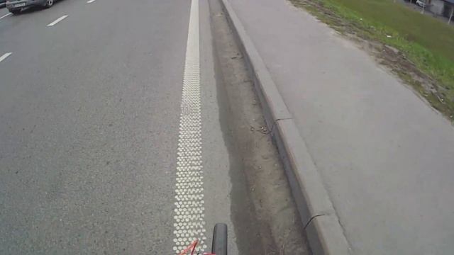 Большая Окружная - Заболотного - столичное шоссе на велосипеде часть 2 смотреть онлайн