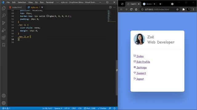 Dropdown Card using HTML CSS and Javascript смотреть онлайн