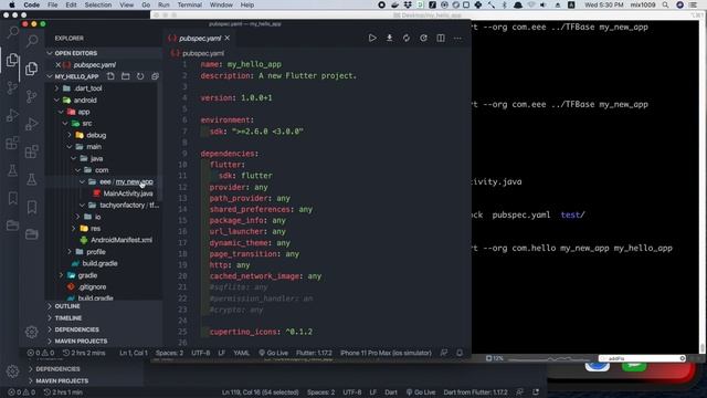 dart: write command-line app - automate renaming flutter project - part 3 смотреть онлайн