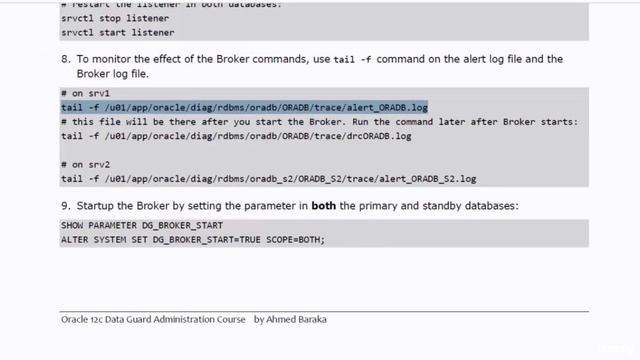 Oracle 12C Data Guard Administration - Creating Data Guard Broker Configuration смотреть онлайн