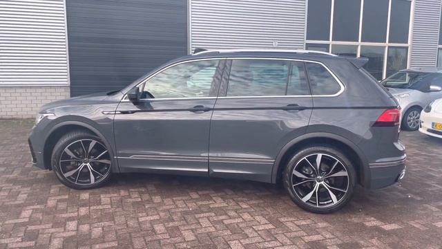 Volkswagen NEW Tiguan R-Line 2022 In 4K Dolphin Grey Metal 19inch Misano Walk Around & Detail Insid