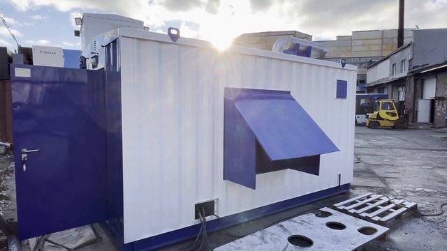 Дизельная электростанция в контейнерном исполнении смотреть онлайн