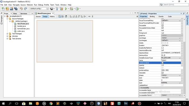 How To Remove Title bar in Java Netbeans JFrame смотреть онлайн