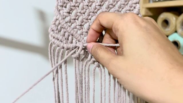 DIY Macrame Mobile Phone Mini Bag | Tutorial for Beginners смотреть онлайн