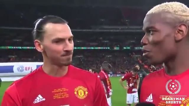 Златан тролит Погба после матча смотреть онлайн