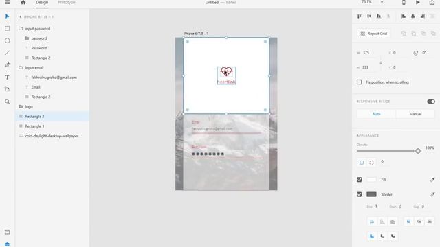 #01 Sign In Form Animation UI Design with Adobe XD