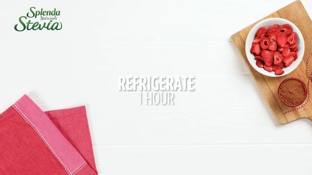 Heart ❤️ Shaped Chocolate & Strawberry Sandwich Cookies | Made with Splenda Stevia