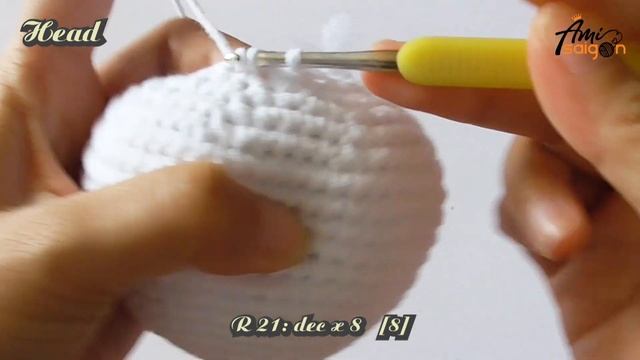 #526 | Hello Kitty in Chicken Outfit Amigurumi (1/5) | How To Crochet Dolls Amigurumi | @AmiSaigon смотреть онлайн