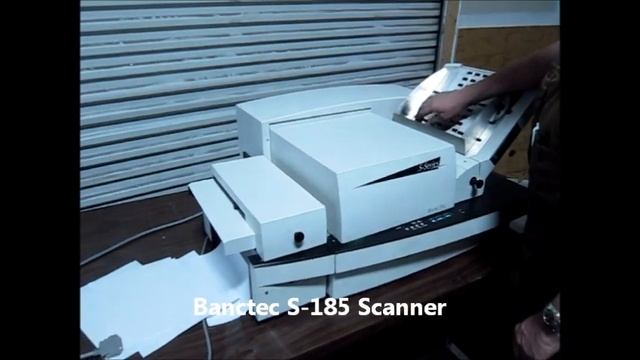Banctec S-185 Scanner смотреть онлайн