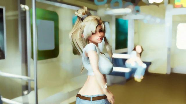 Skyrim Dance Together MMD - LUV