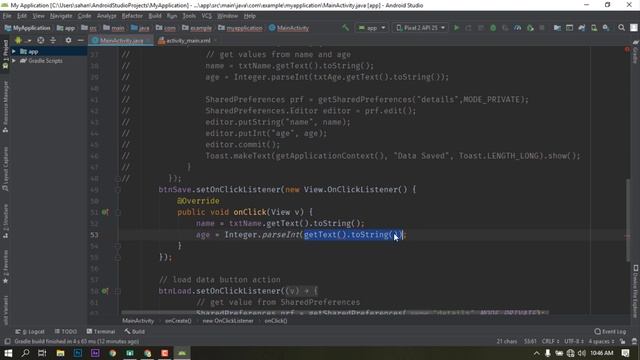 Android Sinhala Tutorial #17 - SharedPreferences Practice Example смотреть онлайн