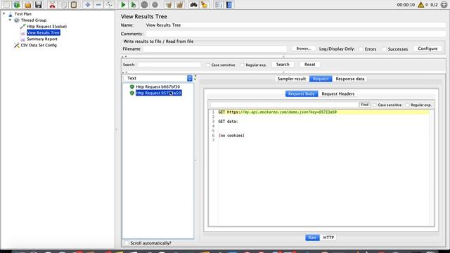 Jmeter CSV Data Set Config Set up смотреть онлайн