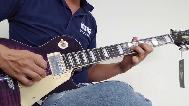 GROTE LESPAUL PURPLE BURST demo sound смотреть онлайн