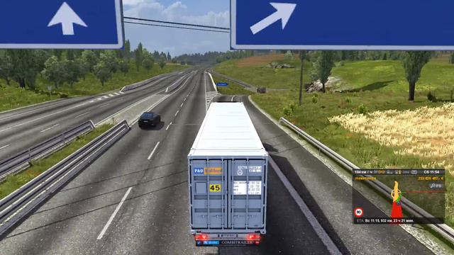 MERCEDES MP2 V8 ETS 2 смотреть онлайн