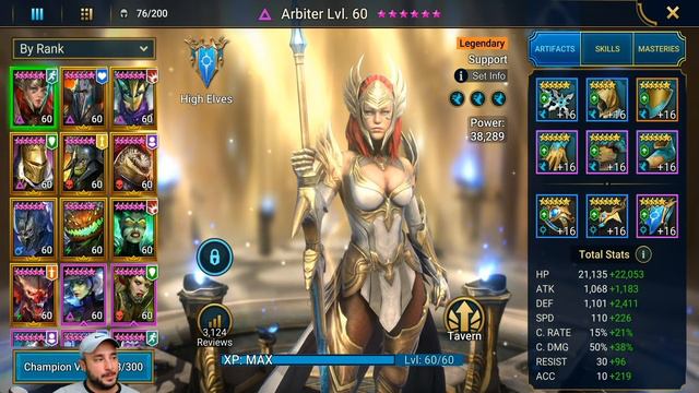 1 year, 150 dollar SPENT Raid Shadow Legends feat. zShaNKeRz Account смотреть онлайн