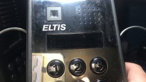 Как изменить тонн звука на домофоне ЕЛТИС ДП5000 #домофон