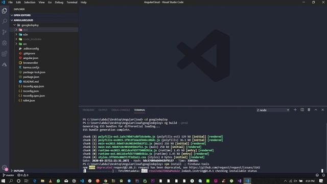 Deploying an Angular App to Firebase Hosting смотреть онлайн