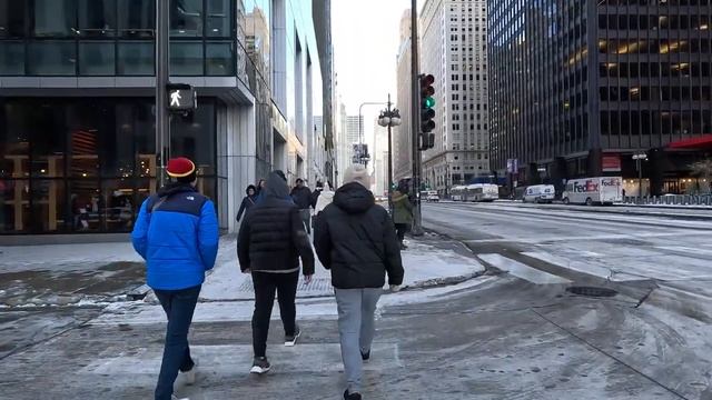 Chicago Walking Tour [4K] Прогулка по Чикаго смотреть онлайн