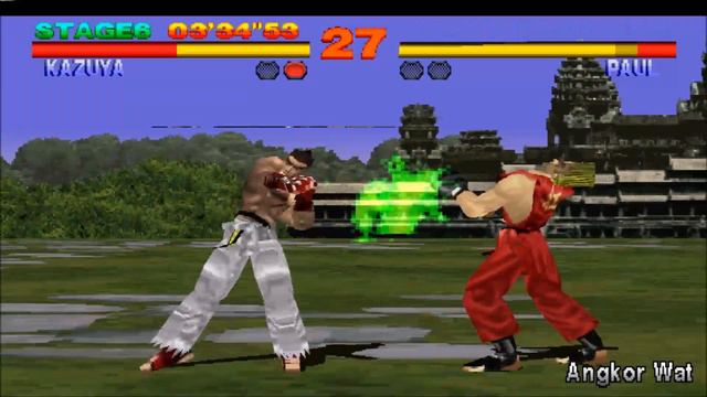 PSX Longplay | Tekken 1 | Kazuya Mishima |
