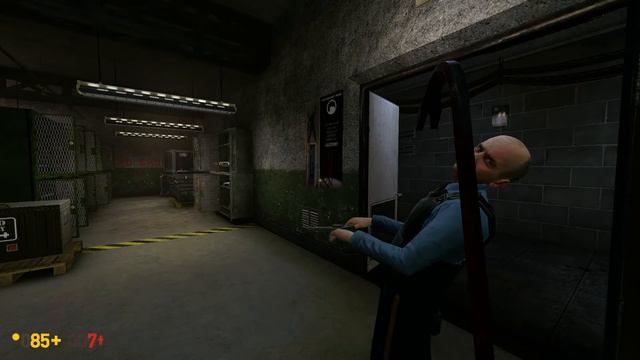Black Mesa broken security guard смотреть онлайн