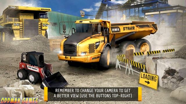Quarry Driver 3 #4 Construction Vehicle - Small Dozer! Android gameplay смотреть онлайн